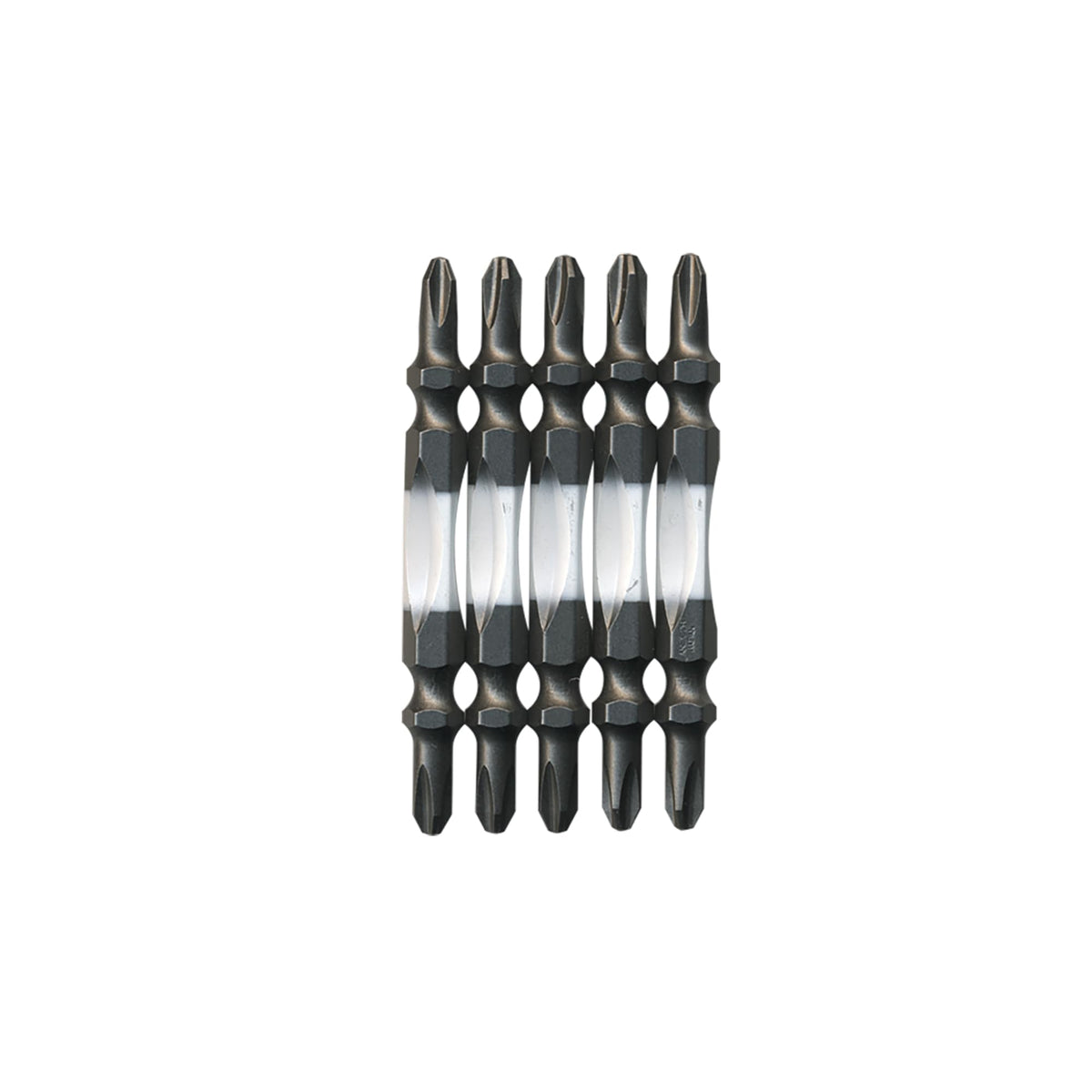 ANEX ACTM5-2065 Color Torsion Bit, Double-Headed, Slim, +2 x 65, Set of 5