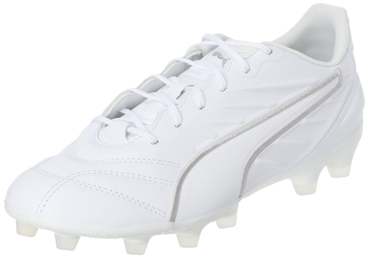 PUMA(プーマ) Men's Shoes Soccer Cleats, 24 Fall/Winter Colors: Puma, White/Puma, White (04), 28.5 cm