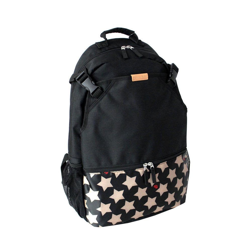 Hanna Hula(ハンナフラ) Backpacks, Rock Star Black, 横35×縦50×奥行き18cm