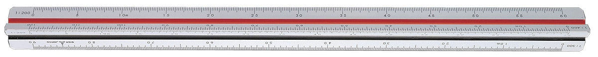Uchida 1-882-0302 Triangular Scale New Type Design for Registration