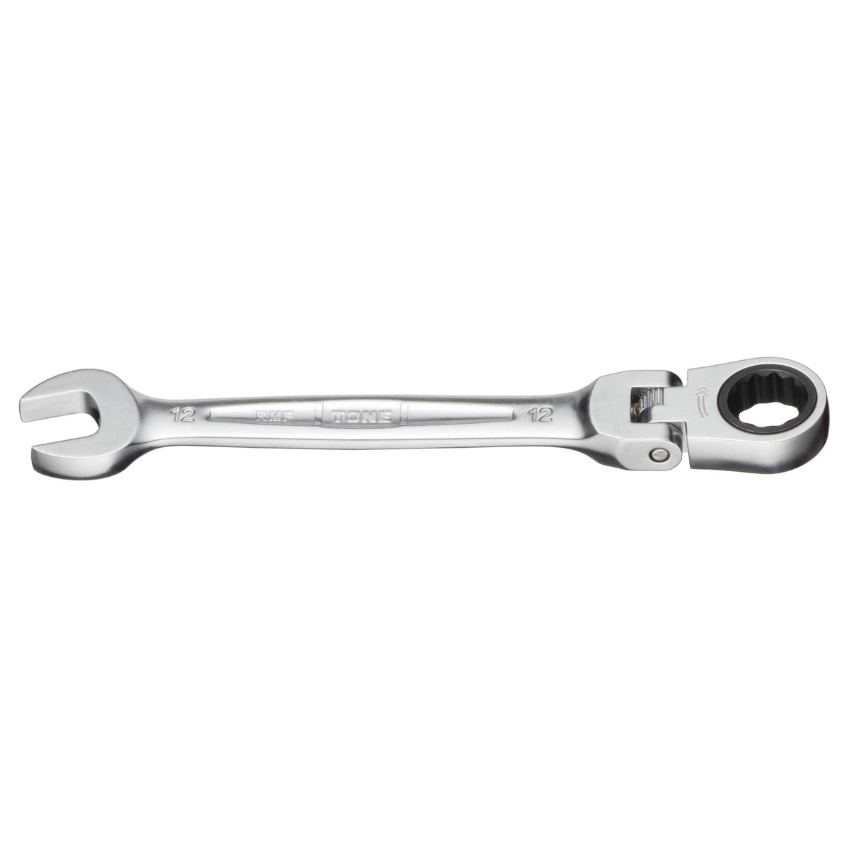 TONE Oscillating Ratchet Glasses Wrench HPRMF-12 Double Side Width 0.5 inches (12 mm)