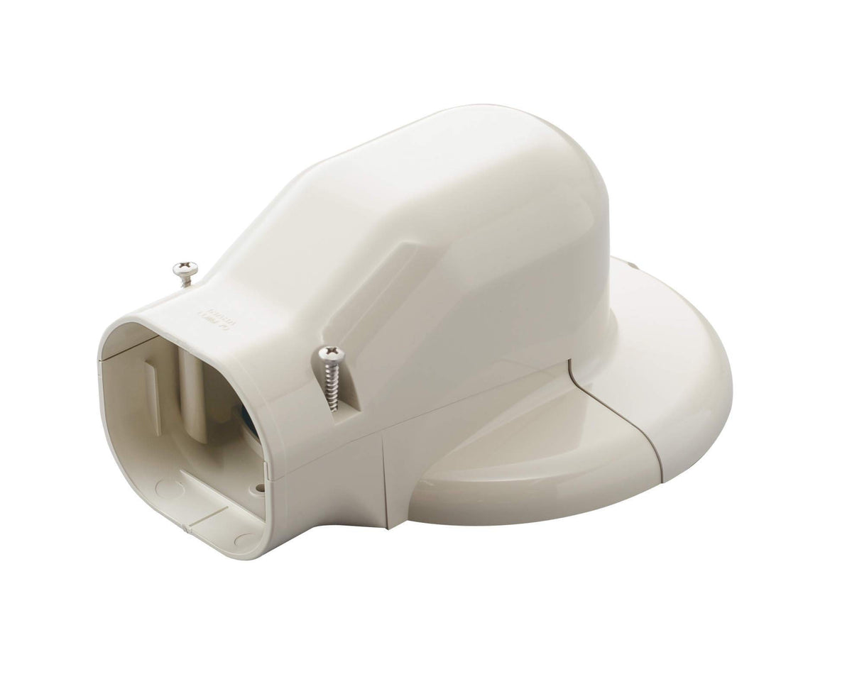 Inaba Denko LDWM-70-I Decorative Pipe Cover for Wall Corner Air Conditioner Cap, Wall Removal, Ivory