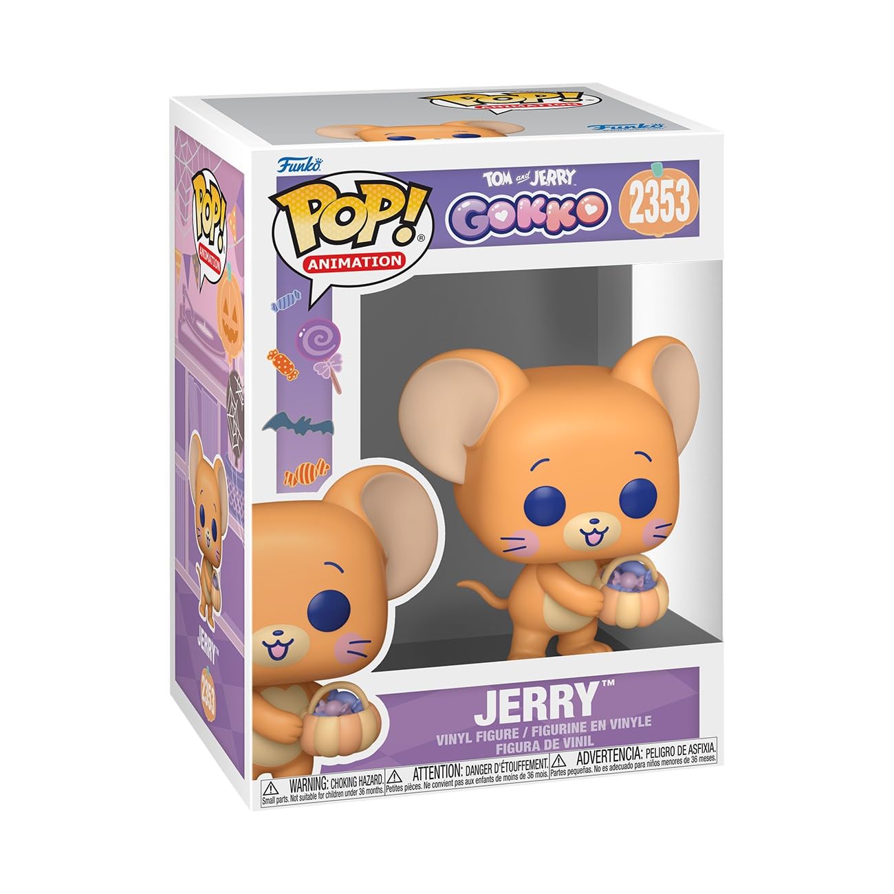 Funko Pop! Animation: Tom & Jerry Gokko - Jerry - Collectable Vinyl Figure - Gift Idea - Official Merchandise - Toys for Kids & Adults - Cartoon Fans - Model Figure for Collectors