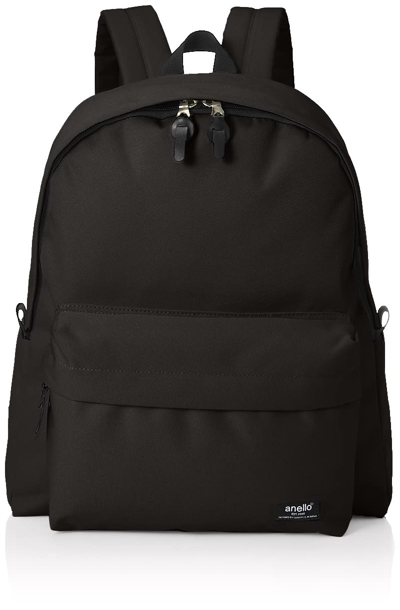 Anello TOGO ATS0665 Backpack, Water Repellent, A4, PC Storage, Large Capacity, black (black 19-3911tcx), One Size