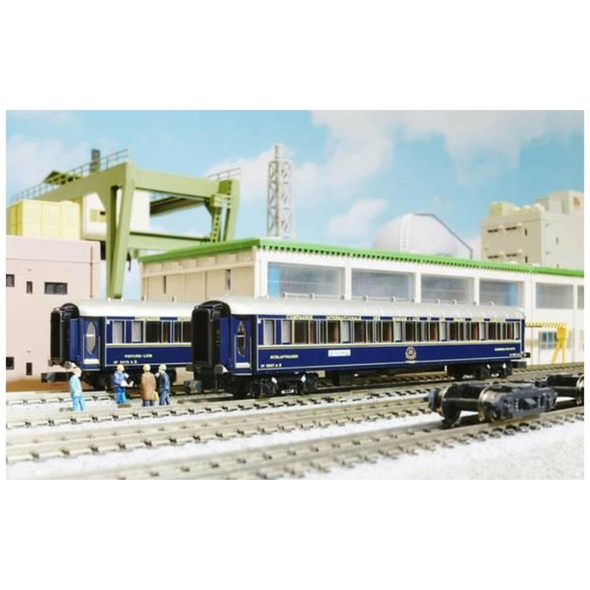 No:5152-9 KATO From Europe To Japan, Orient Express Pulman 4158 Hakoe Lari cN Gauge Cato