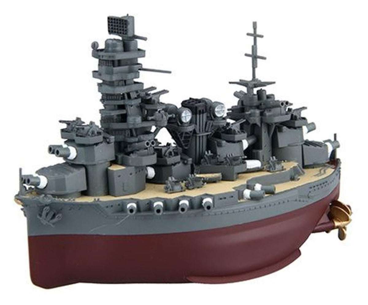 Fujimi Model Chibimaru Kantai Series No. 30 EX-3 Chibimaru Kantai Battleship Fuso (Etching Parts and Wood Deck Sticker) Chibimaru -30 EX-3 Gray
