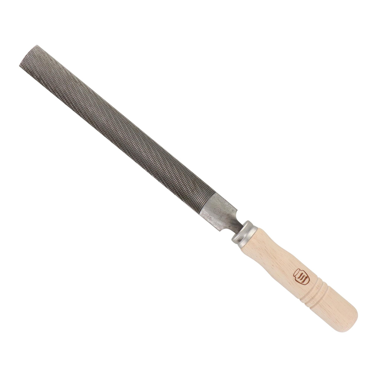 TSUBOSAN Wood Carving CP File Half Round Fine Point 200mm TM-26