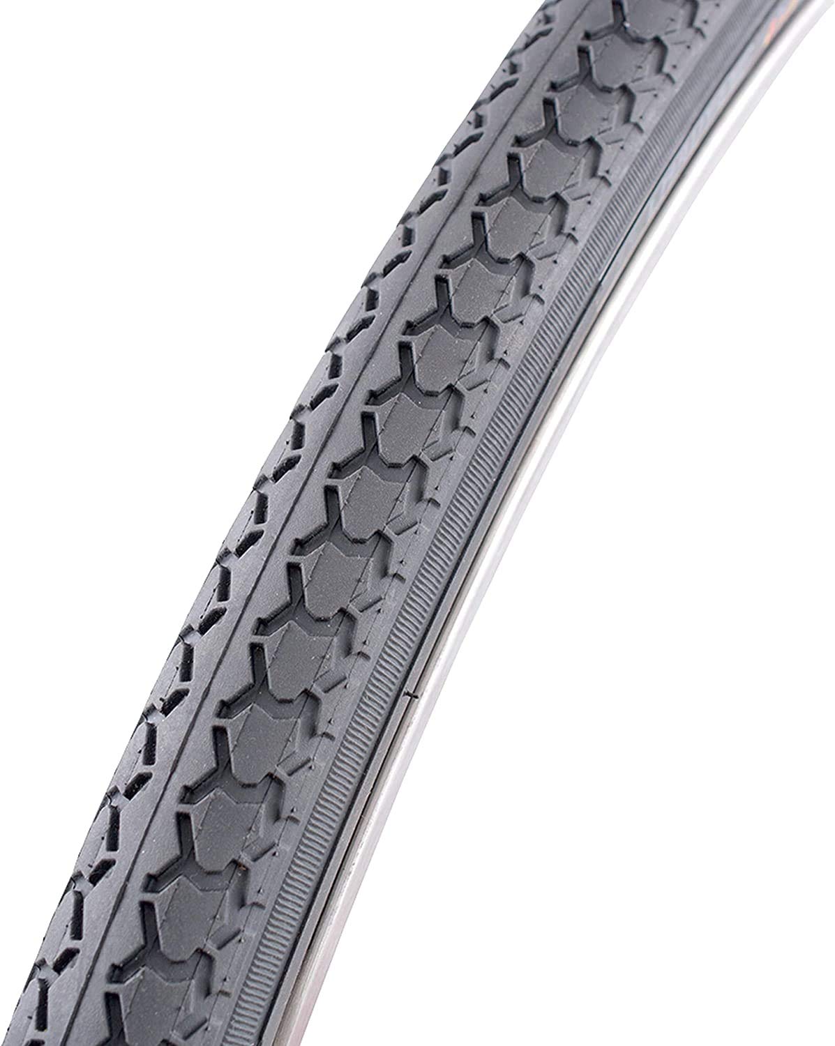 Chao YANG Bicycle Tire Tube 24 x 1 3/8 WO, Set of 2 Tires & 2 Tubes, Black
