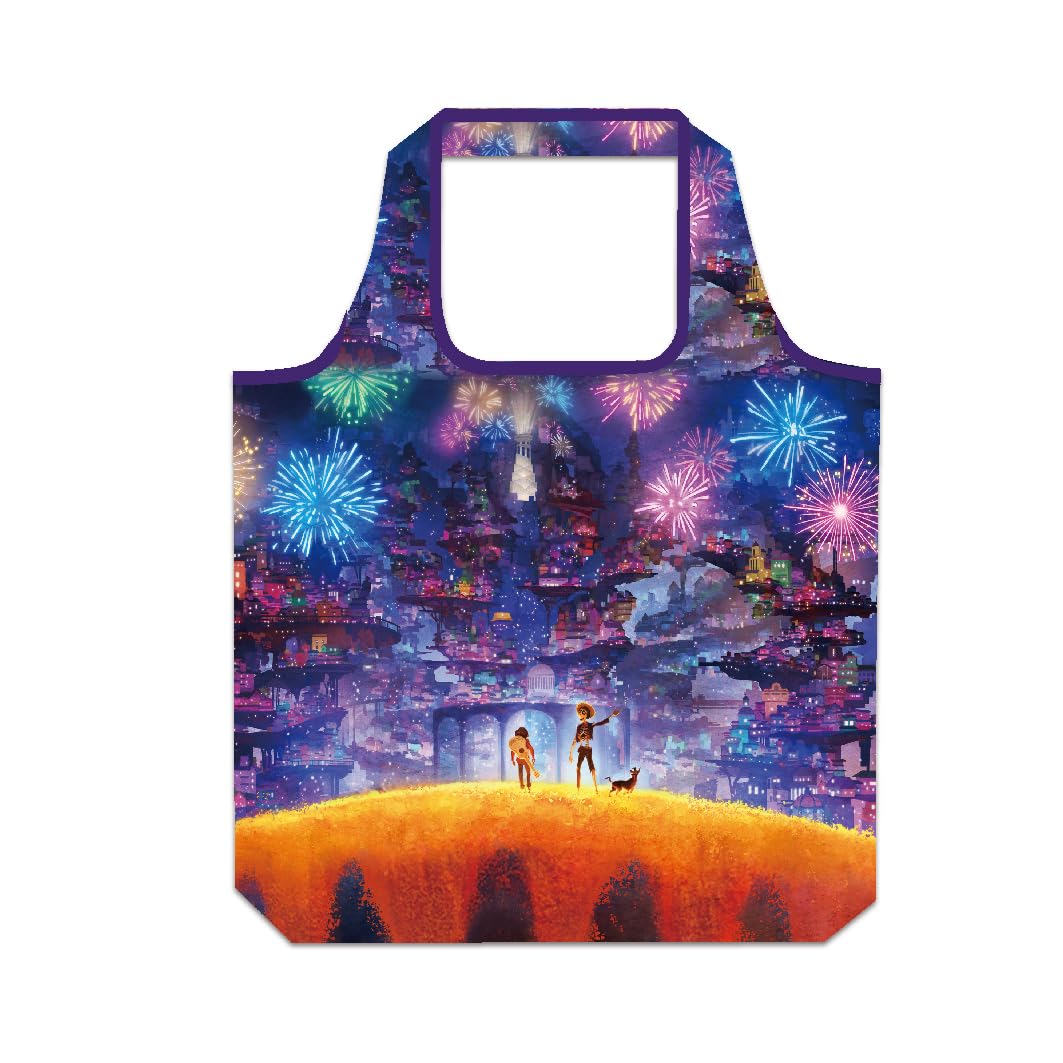 Tenyo DEB-L-13 Disney Premium Art Bag, Remember Me Large Size (H x W x D): 15.7 x 17.7 x 1.2 inches (40 x 45 x 3 cm)