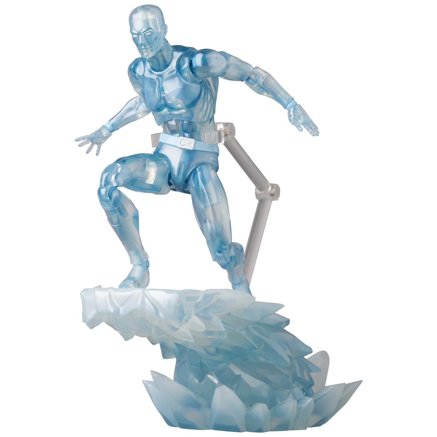 Medicom Toy MAFEX No. 136 ICEMAN (Comic Version), Total Height Approx. 6.1 inches (155 mm), Non-scale, Pre-painted Action Figure