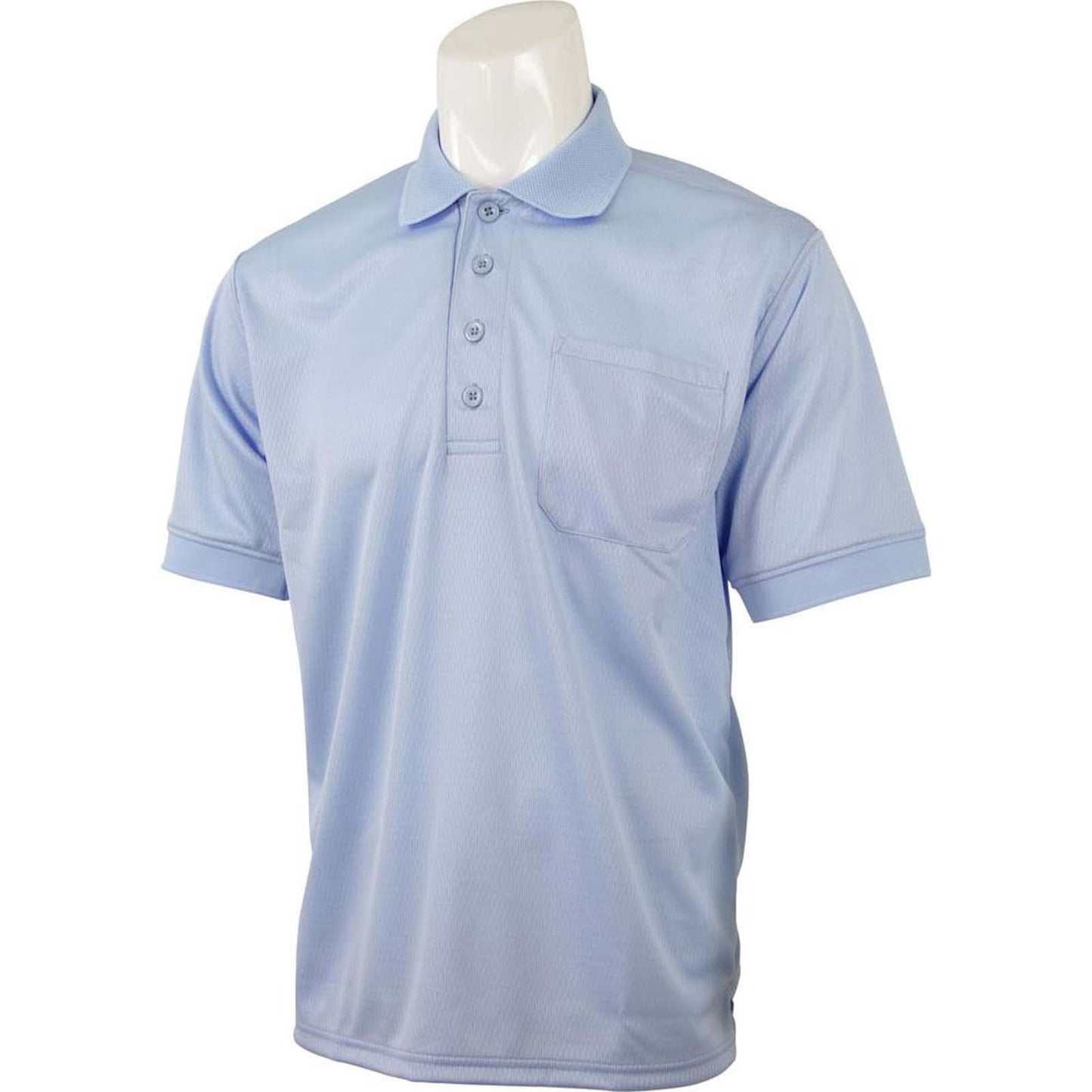 ZETT (Gazette) Polo Shirt for Baseball Umpire (Short-Sleeved) BPU50 Powder Blue 2XO
