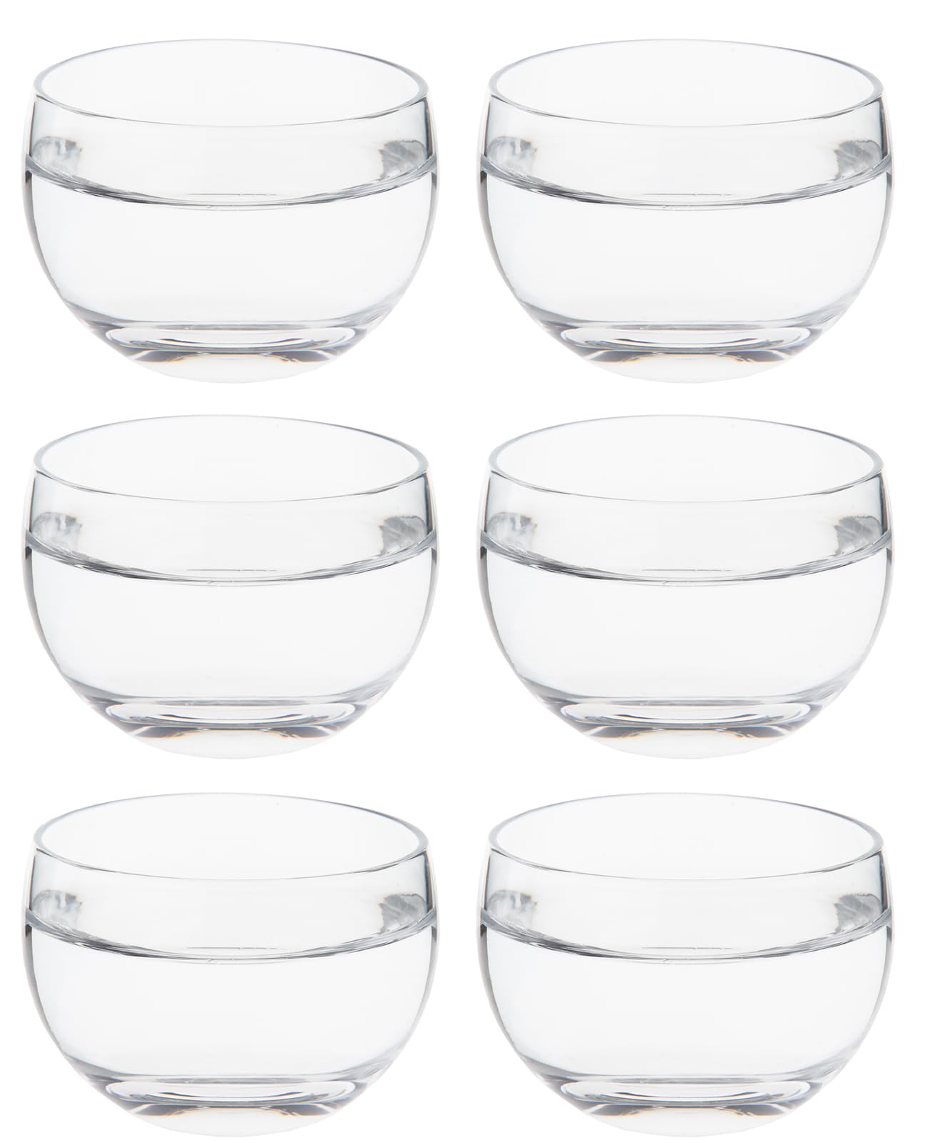 東洋佐々木ガラス Toyo Sasaki Glass 10305 Japanese Sake Glass, 1.7 fl oz (50 ml), Cup, Made in Japan, Set of 6