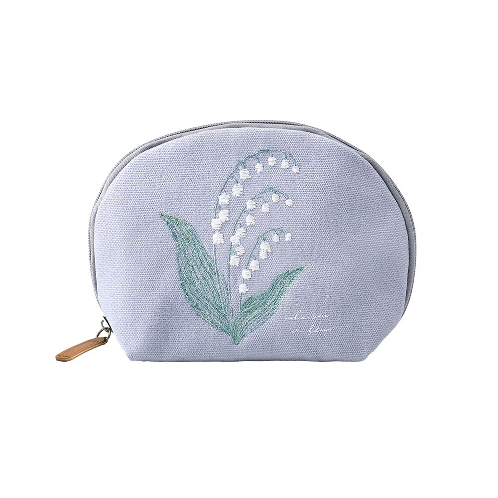 ito& Embroidered Shell Pouch Pouch Lily