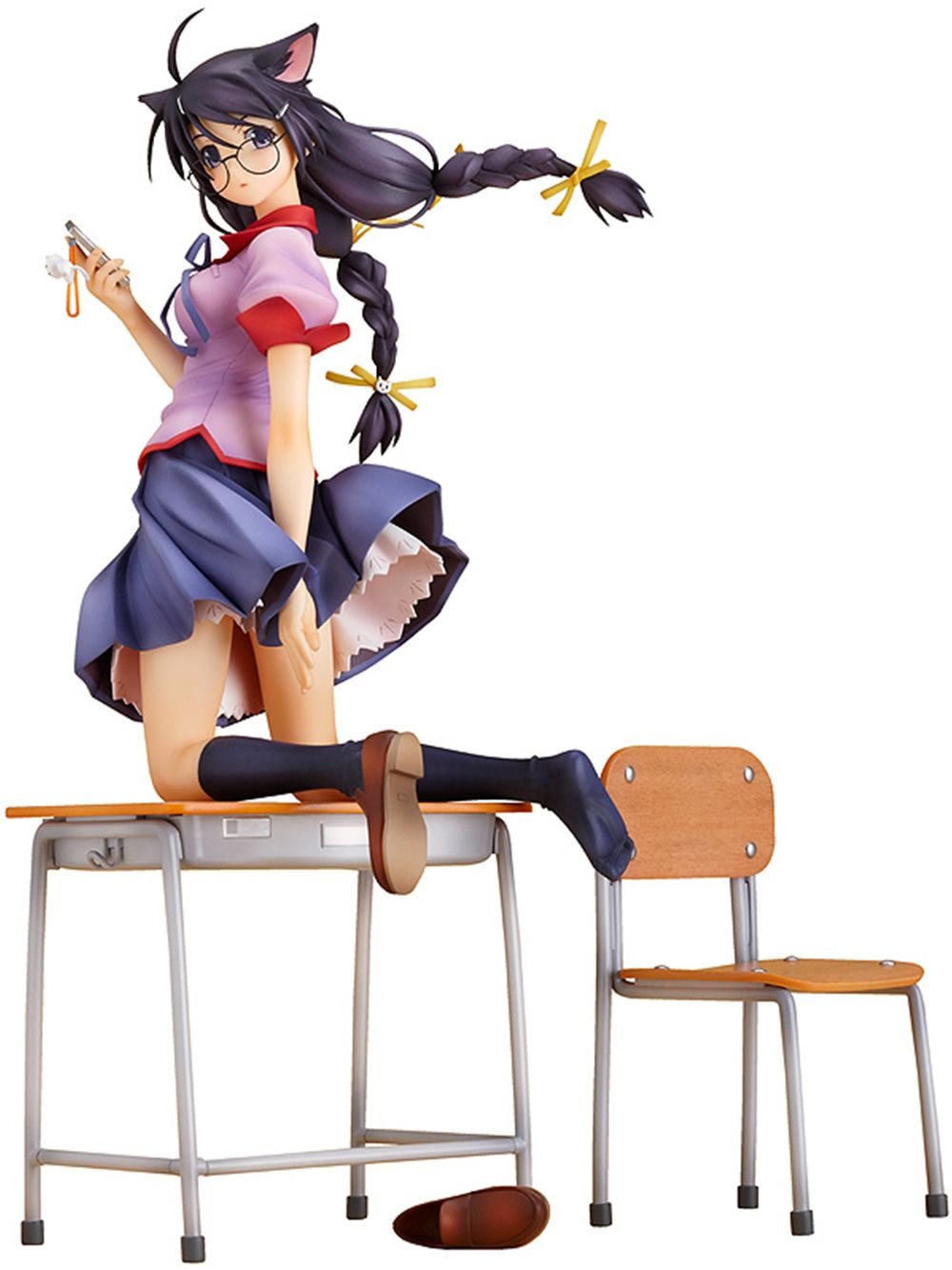 Good Smile Bakemonogatari: Tsubasa Hanekawa PVC Figure (1:8 Scale)
