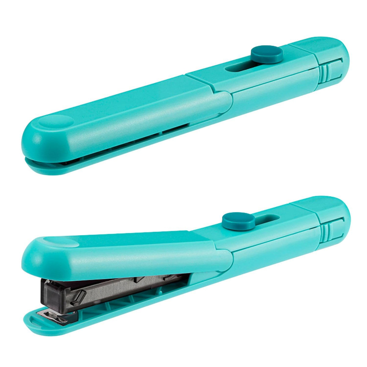 MAX HD-10SK/B Motik Stick Stapler, 10 Pieces, Blue
