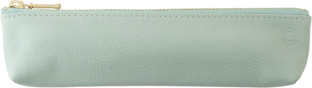 OSL-1801 Slip-On Pen Case, Soft Leather, Sage Green
