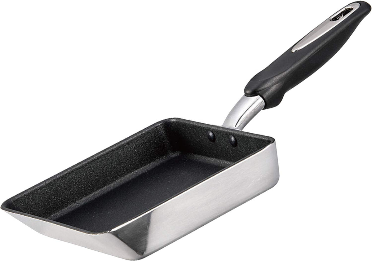 Hokuriku Aluminum IH High Cast Premium Egg Grill, 6.3 x 7.1 inches (16 x 18 cm), Made