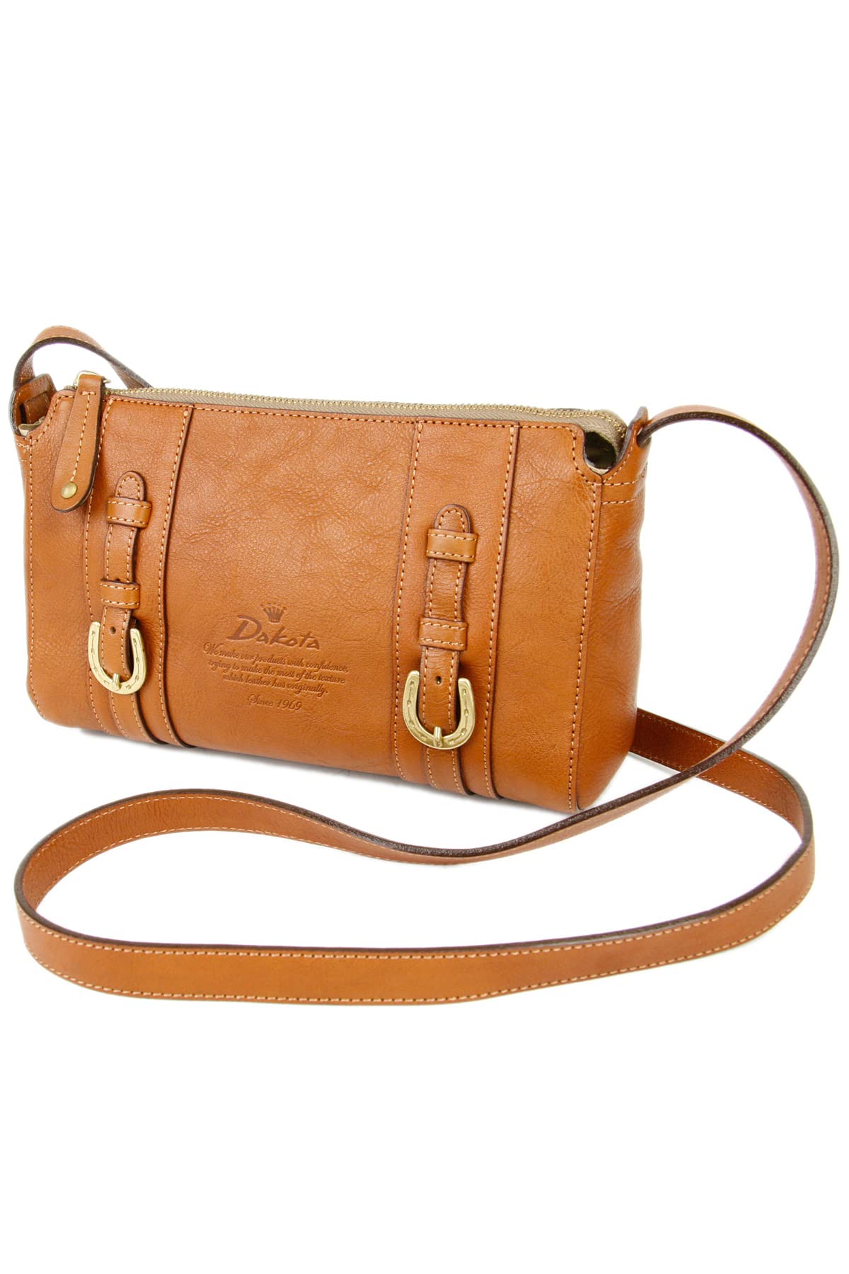 Dakota 1030300 Cube Series Shoulder Bag - brown -