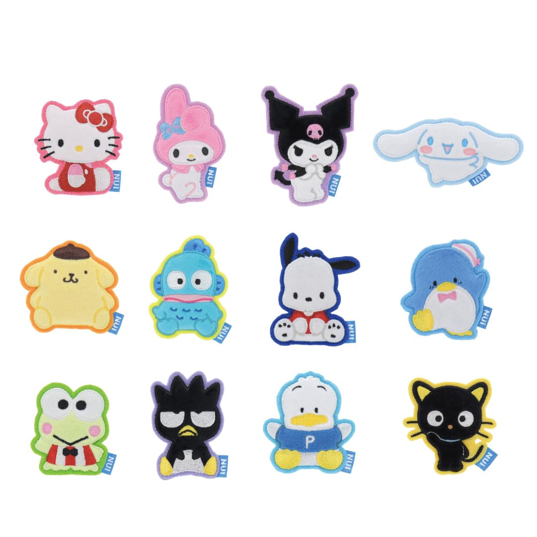 Sanrio Characters Sewing Pins, Sanrio Characters, Part 1, Box of 12