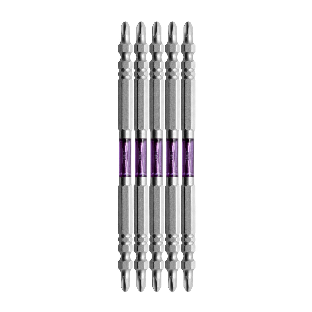 ANEX ARTS5-2130 Dragon Toughness Bit, Double-Headed, Slim, 0.08 x 5.1 inches (2 x 130 mm), Set of 5