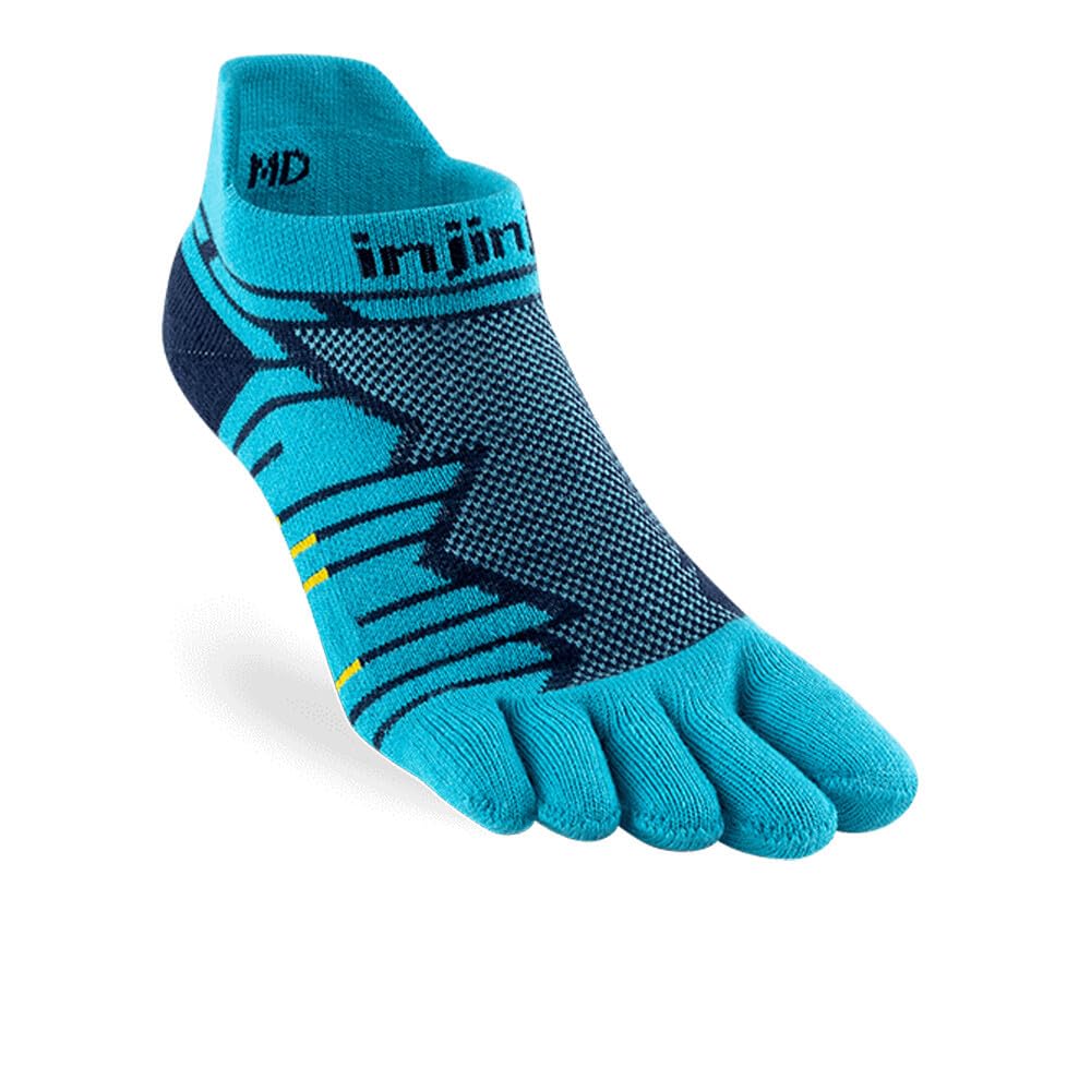 Injinji Ultra Run No-Show (Large, Pacific Blue)