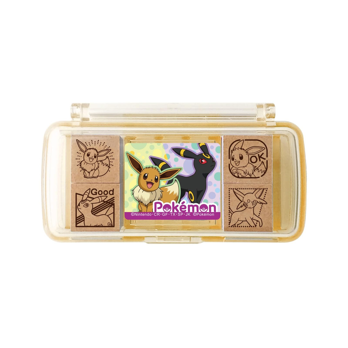 Beverly Showa Note Pokémon Stamp Cat Mini Stamp Eevee Evolution 2 SGM-034