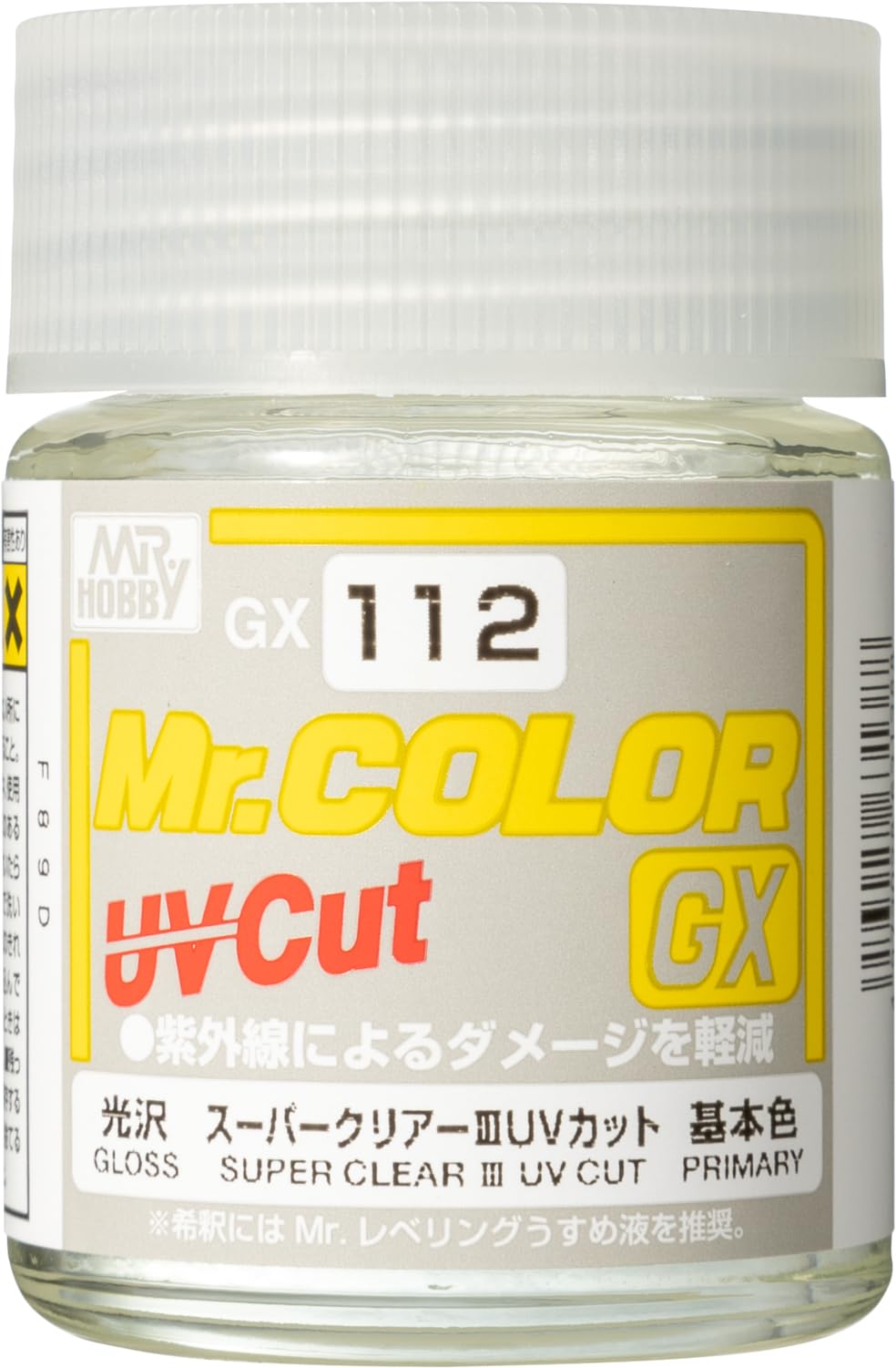 Mr. Hobby GX112 Mr. Color GX Super Clear III UV Cut Gloss 18ML, GSI Creos