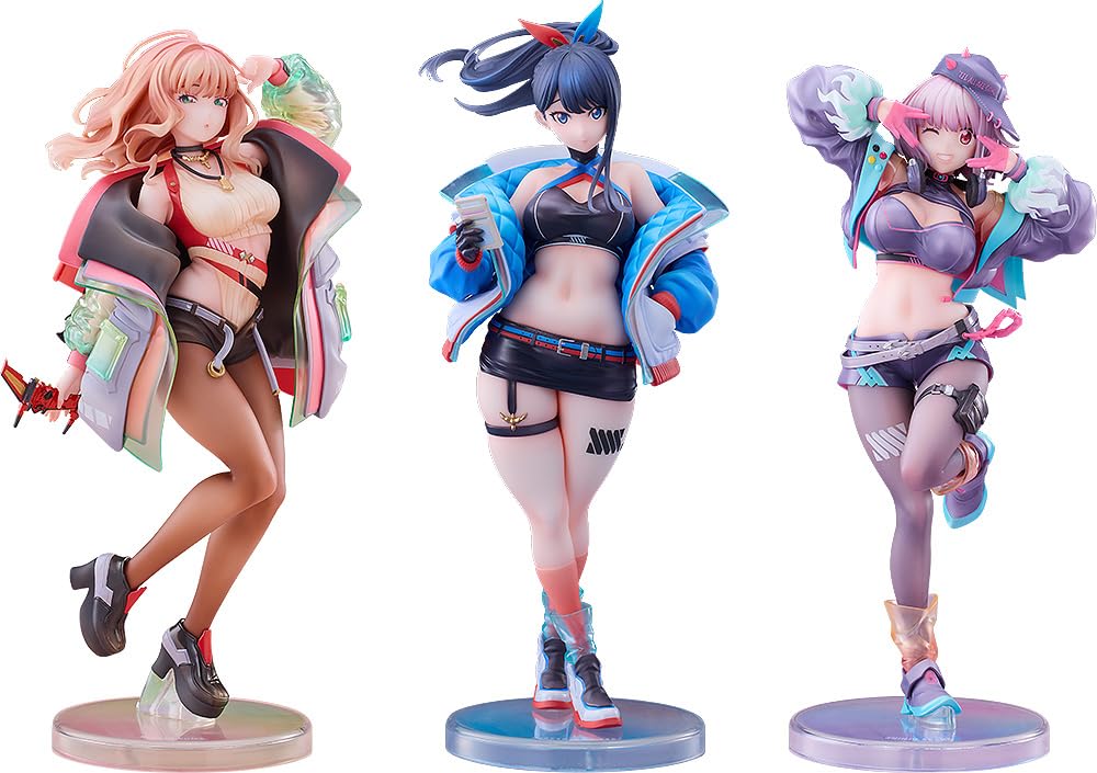 Solarin Gridman Universe: Dreamy Divas 1:7 Scale 3-Piece Figure Set