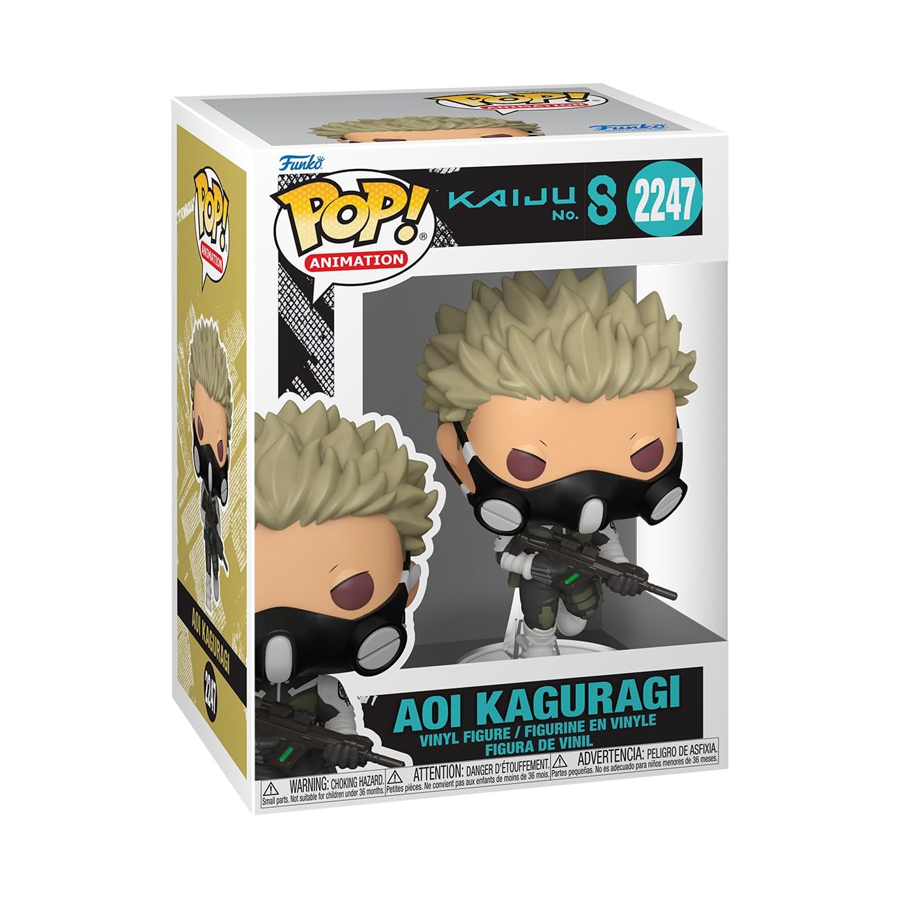 Funko Pop! Animation: Kaiju No8 - Aoi Kaguragi - Collectable Vinyl Figure - Gift Idea - Official Merchandise - Toys for Kids & Adults - Anime Fans - Model Figure for Collectors and Display