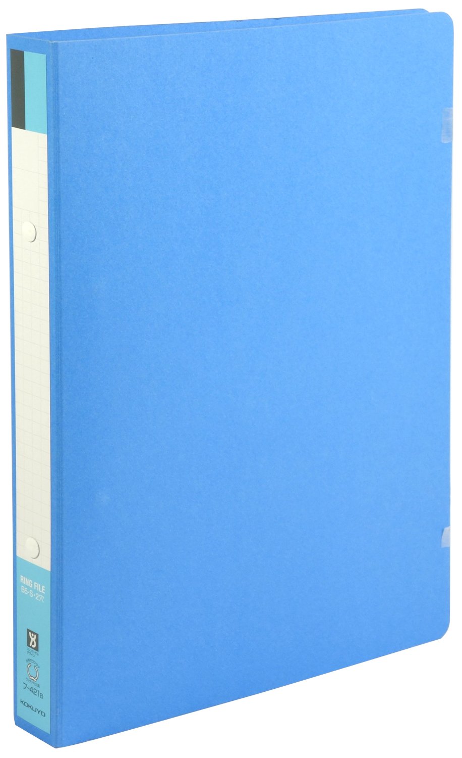 Kokuyo ring file board cover B5 170-sheet 2 hole blue full -421B