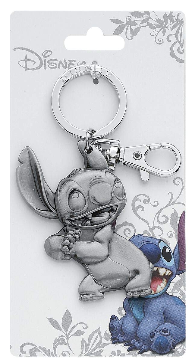Disney Stitch Pewter Key Ring