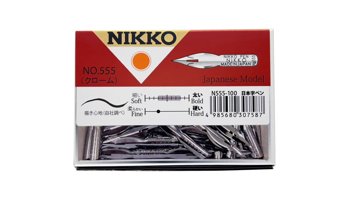 Nikko N555100 Nib Japanese Pen Pen Pack of 100