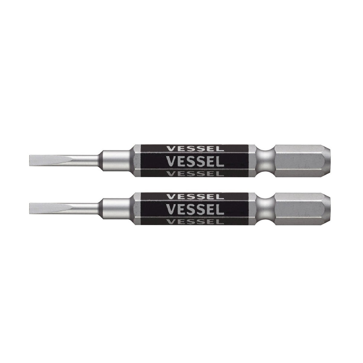 Vessel GS16PL25 Single Head Gosai Bit Negative -2.5 x 65 Set of 2