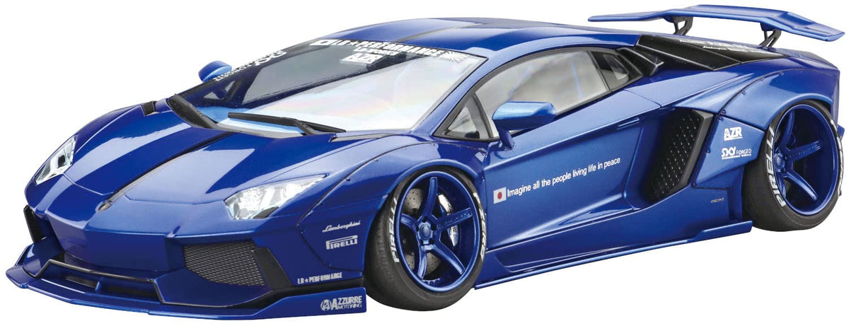 Aoshima LB Works Lamborghini Aventador (Ver. 2) 1:24 Scale Model Kit