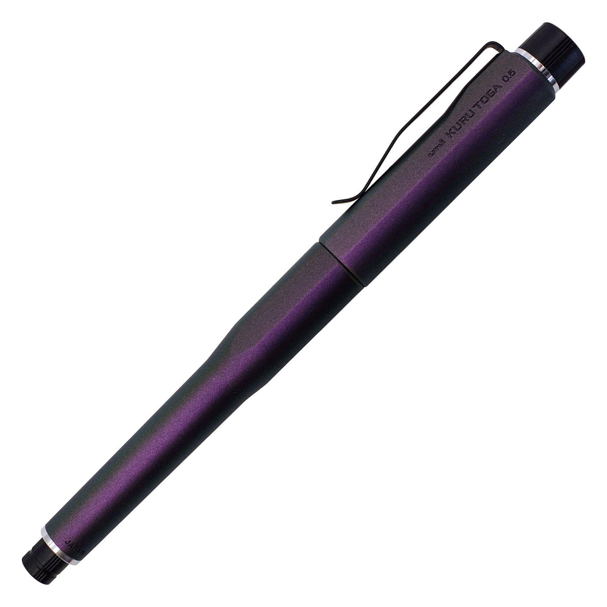 Uni Kuru Toga Dive Mechanical Pencil, High Performance Model, Auto Lead Rotation and Adjustable Auto Lead Advancement Mechanism, 0.5 mm, Aurora Purple, M5-50001PA.11