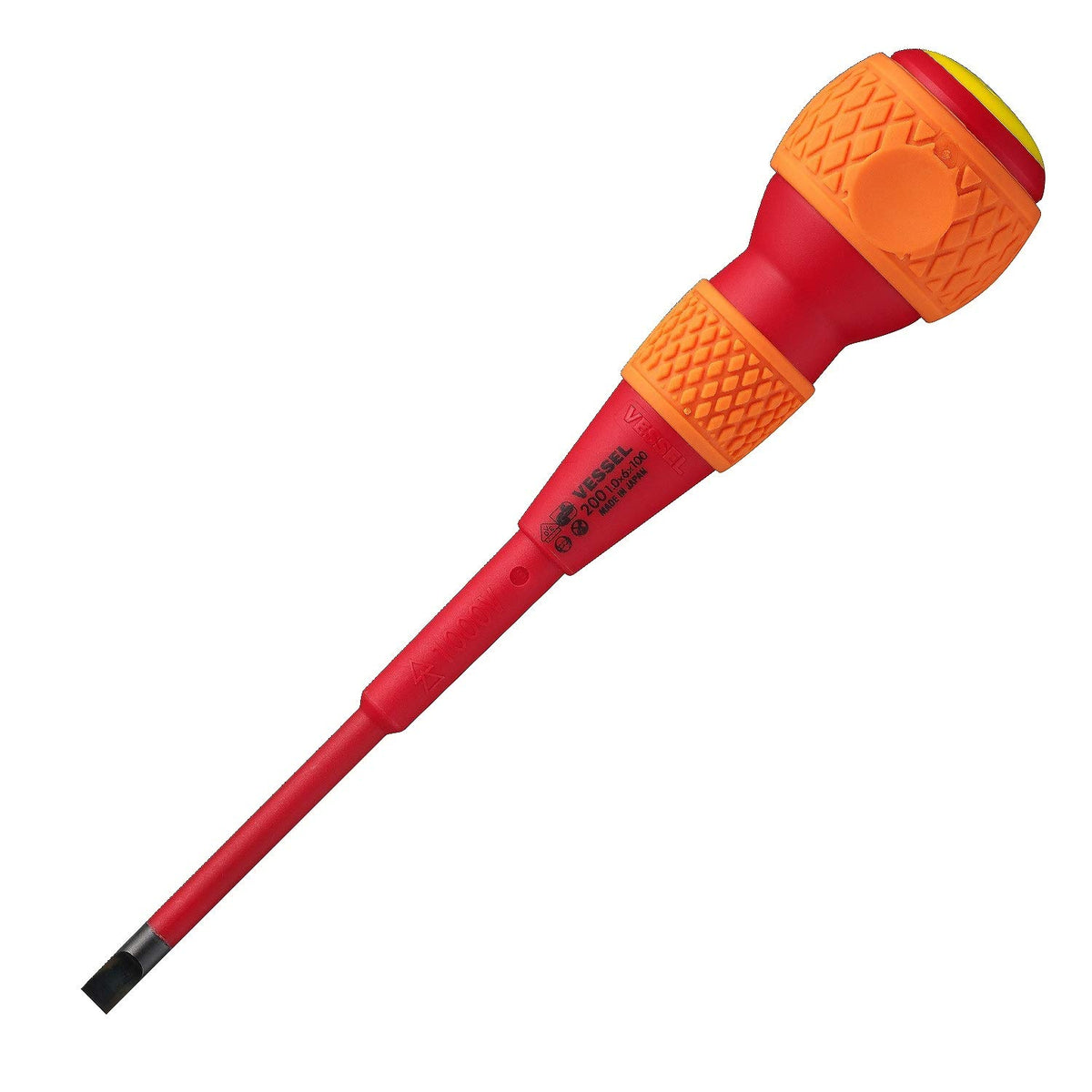 VESSEL VDE 200 Insulated Screwdriver -6x100