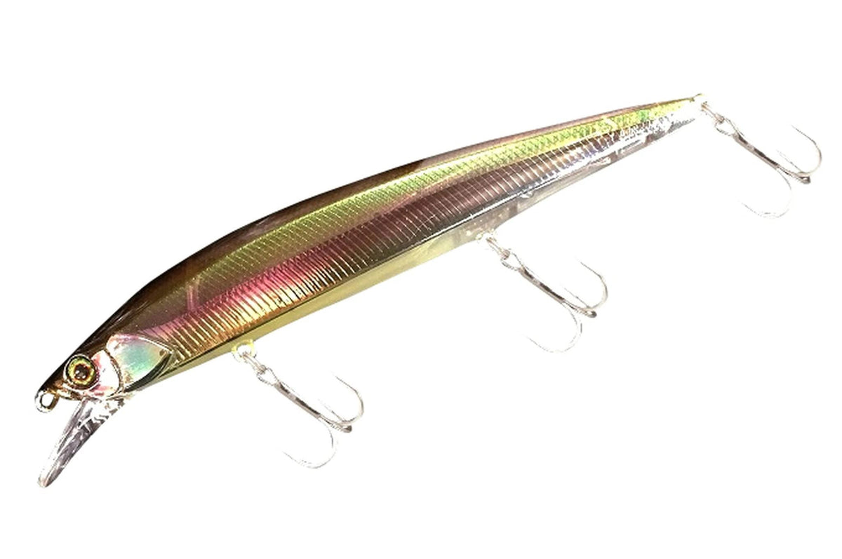 Jackall Rerange 130 SP Suspend Lure Half Mirror Wakasagi (0393)