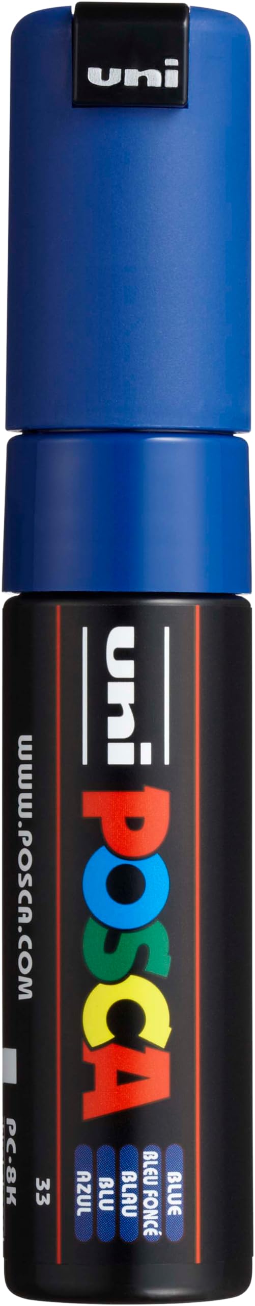Posca Marker 8K in Blue, Pens for Art Supplies, School, Rock Art, Fabric, Paint Pen, Art, Posca Markers