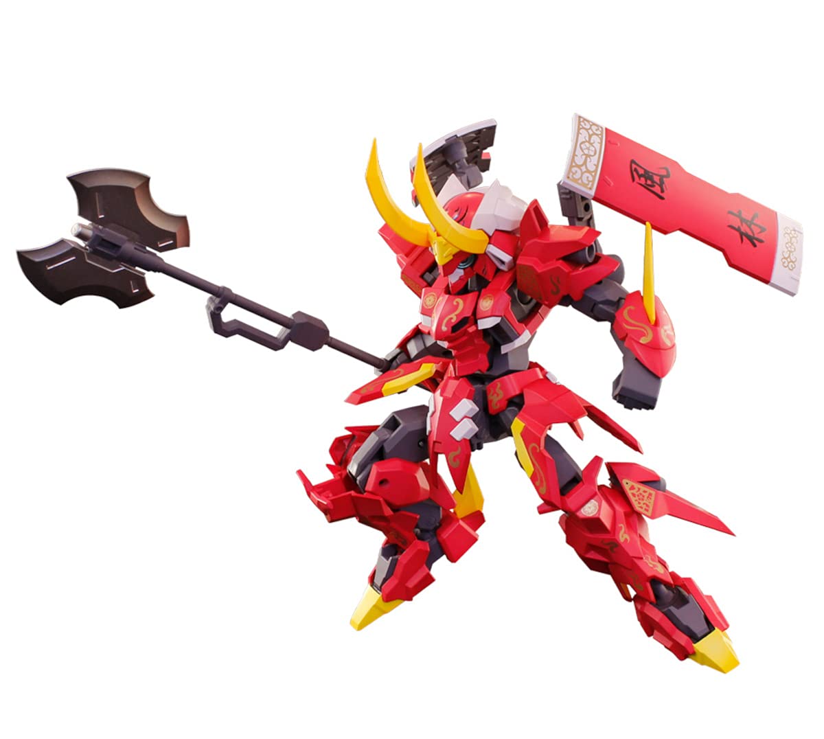 Plum Pla-Act 11: Takeda Kiwami Yoroikazari Plastic Model Kit,Multicolor