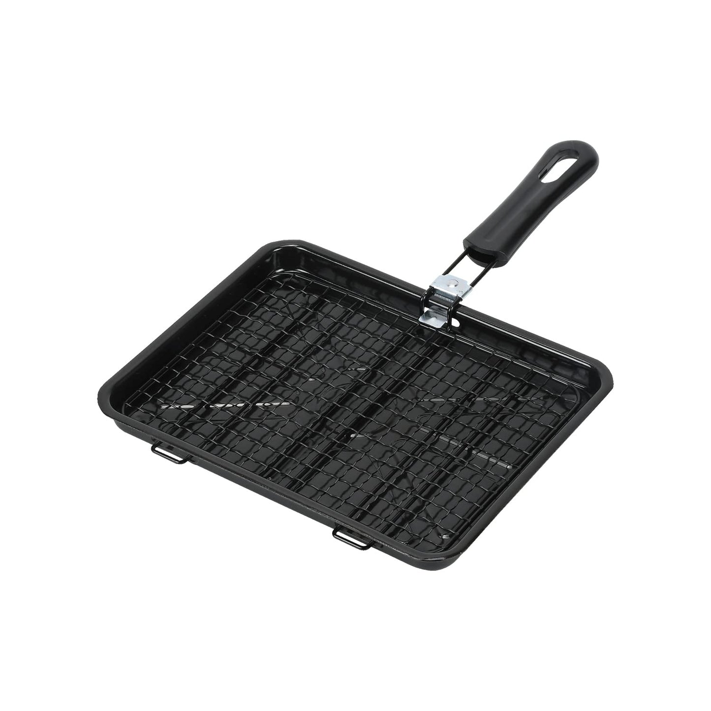 Pearl Metal HB-6037 Fish Grill, Crimp, No Smudge Sensor, For Gas Fire, Hot Grill