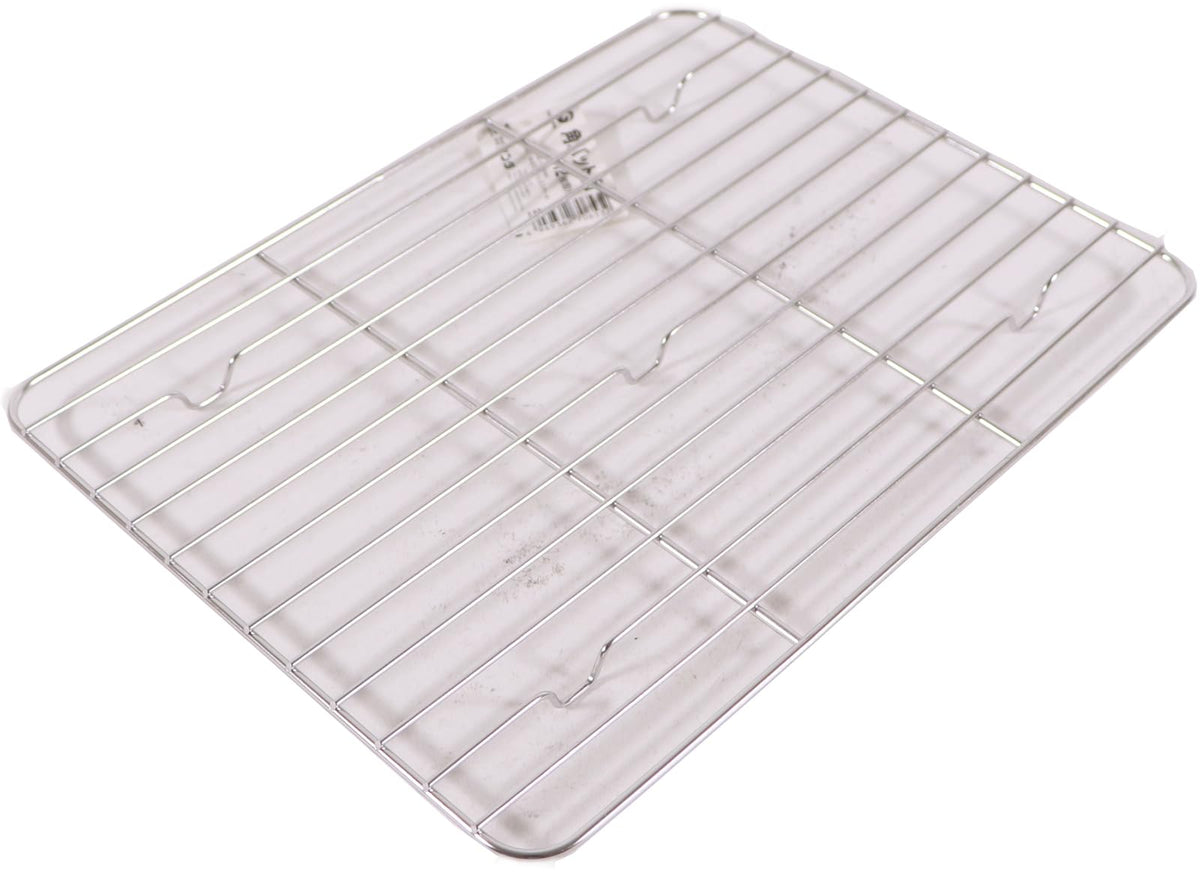 Kanda 021385 KD Square Pad Net, Stainless Steel, 12 Sheets, Made in Japan, Tsubamesanjo, Commercial Use, Tempura, Fried Food