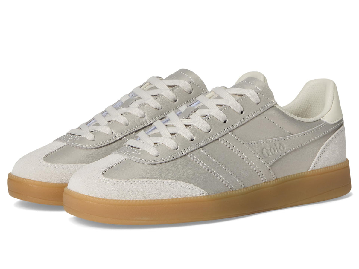 Gola Womens Viper Metallic, Champagne/Gum, 7.5, Medium