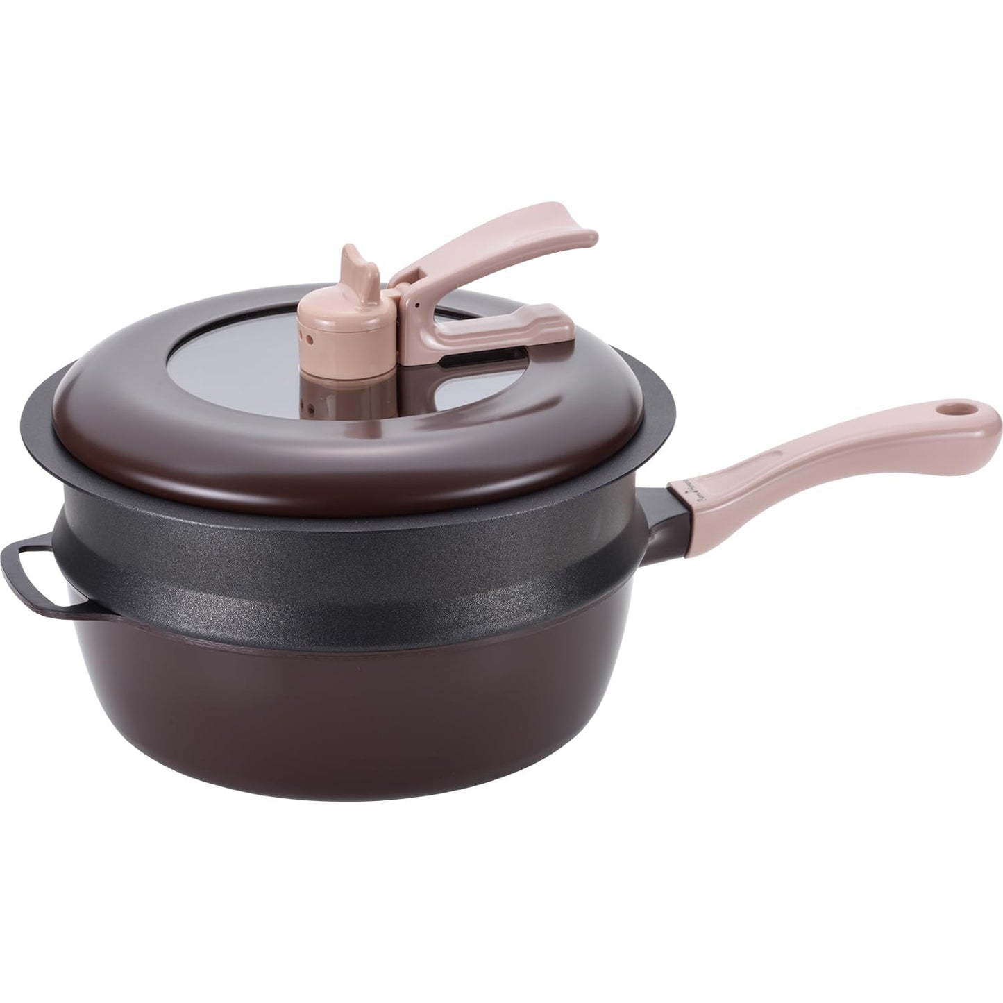 Wahei Freiz Remi Hirano RHF-888 Remi Pan Brown & Noppo Steaming Table Set, Mother's Day, Father's Day, Gift