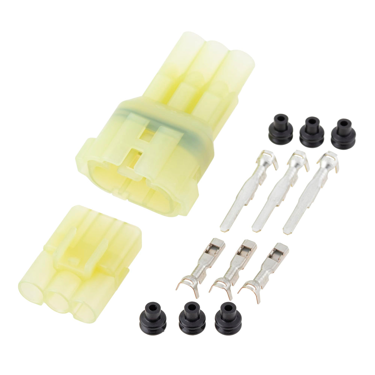 Kijima waterproof coupler set HM090 3P male and female-terminal 1 set 304-7131