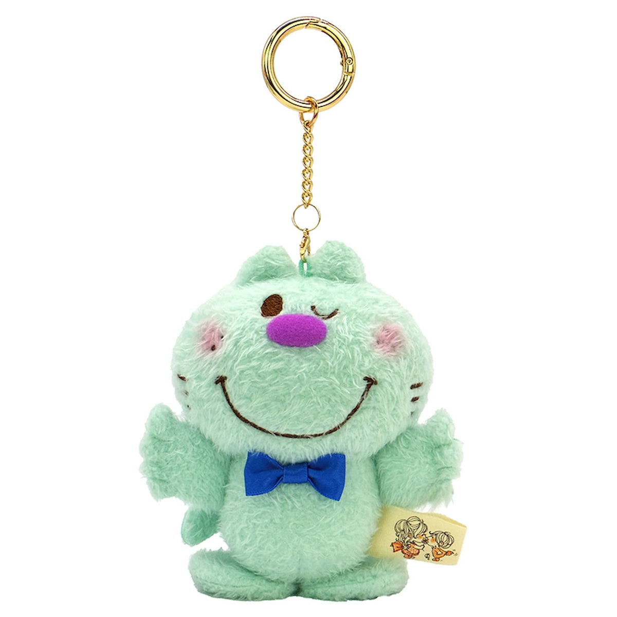 Nakajima Corporation 213143-25 ADO Mizomori Cat Mascot, Mint, H 4.7 x W 4.3 x D 2.6 inches (12 x 11 x 6.5 cm)