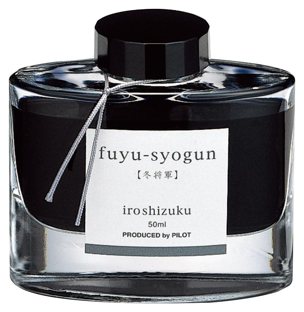 Pilot fountain pen ink iroshizuku Old Man Winter
