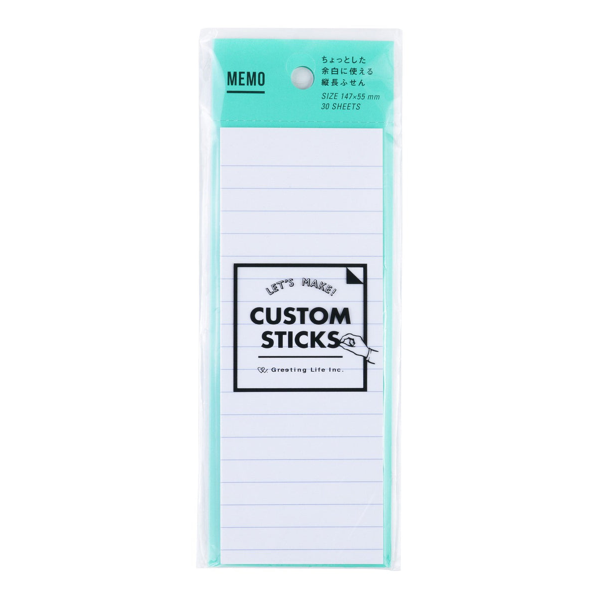 Greeting Life CDPG-39 Custom Sticks Memo Sticky Notes