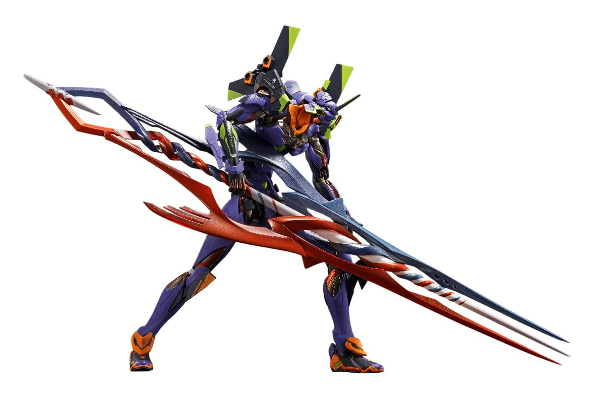 TAMASHII NATIONS - Evangelion - Evangelion Test Type-01 30th with The Spear of Gaius Metal Build Action Figure