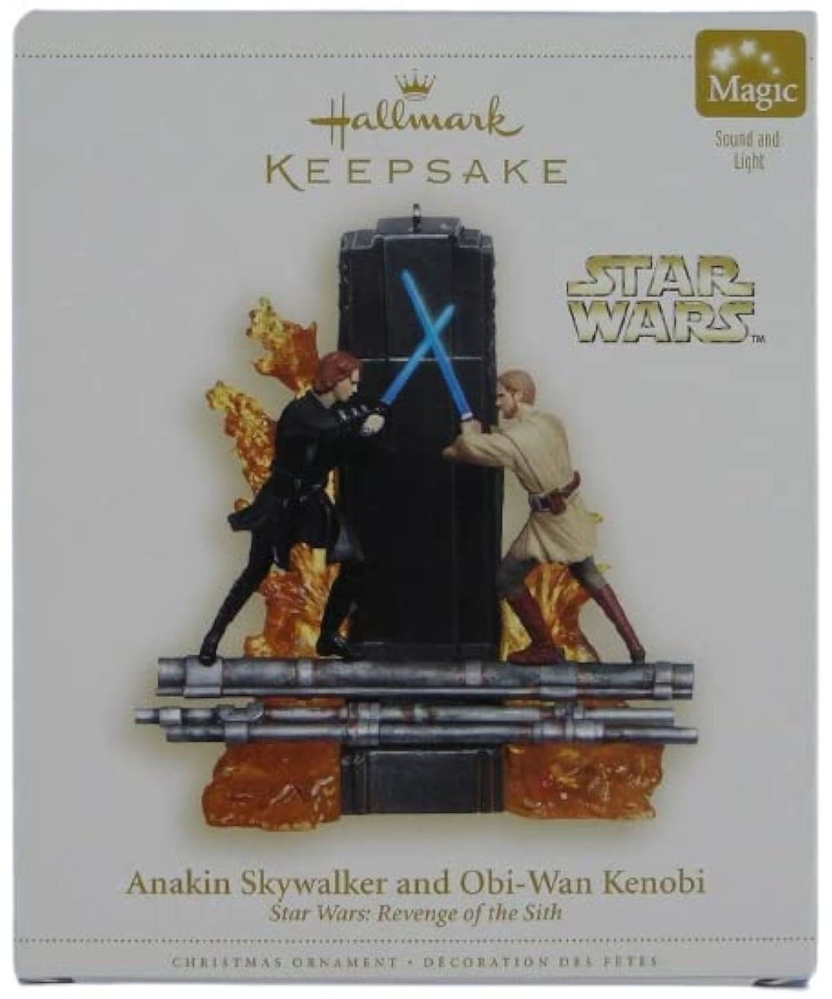 STAR WARS - ANAKIN SKYWALKER & OBI-WAN 2006 Hallmark Ornament QXI6186