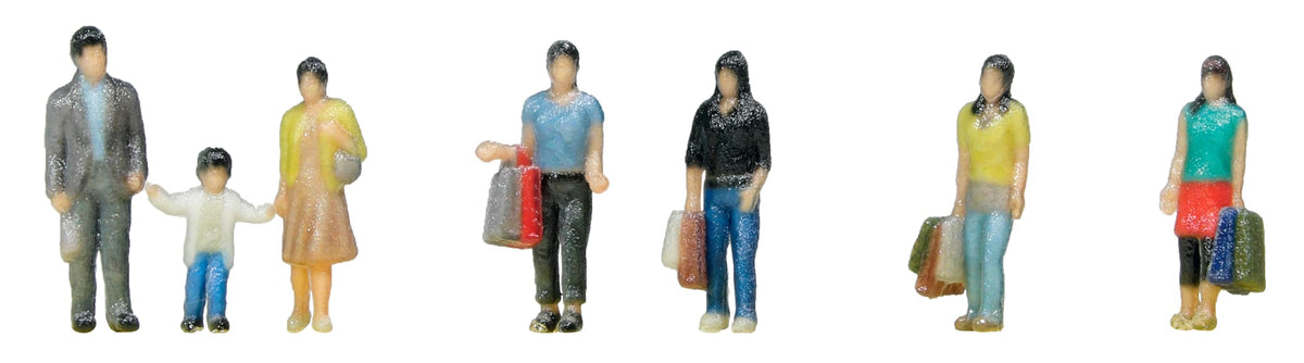 KATO N Gauge Shopper Diorama Supplies 24-239N